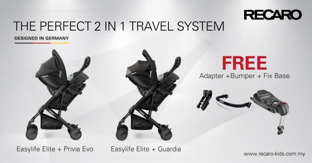 AD: Get the ideal two-in-one stroller and carrier from Recaro Kids, now with free ISOFIX base and more