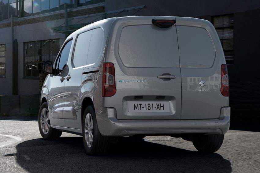 Peugeot e-Partner – all-electric van with 275 km range Image #1239443