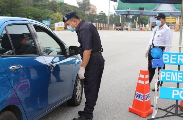 MCO 2.0: Petaling Jaya police close a number of roads