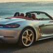 Porsche Boxster 25 Years revealed as tribute model – based on 718 Boxster GTS 4.0, limited to 1,250 units