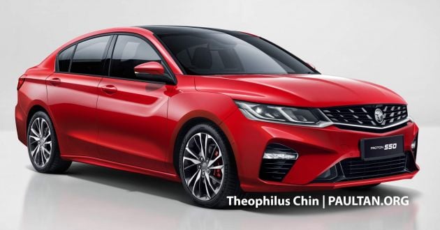 Proton S50 – new Preve/Waja replacement rendered