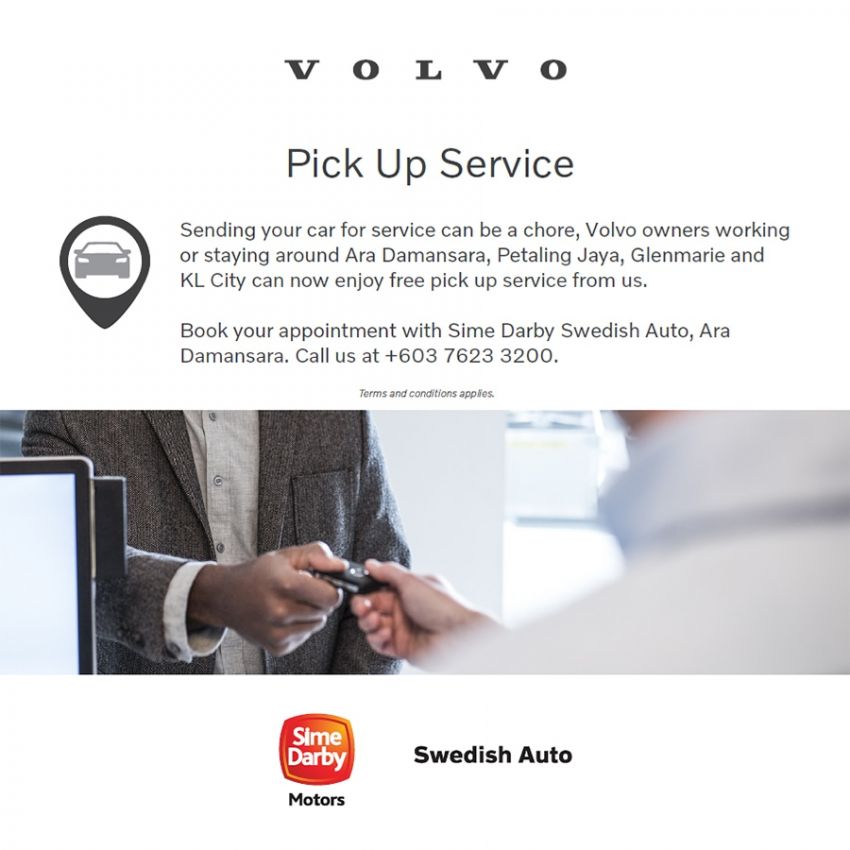 AD: Enjoy 0% sales tax and free 5-year service when you buy a new Volvo from Sime Darby Swedish Auto 1234528