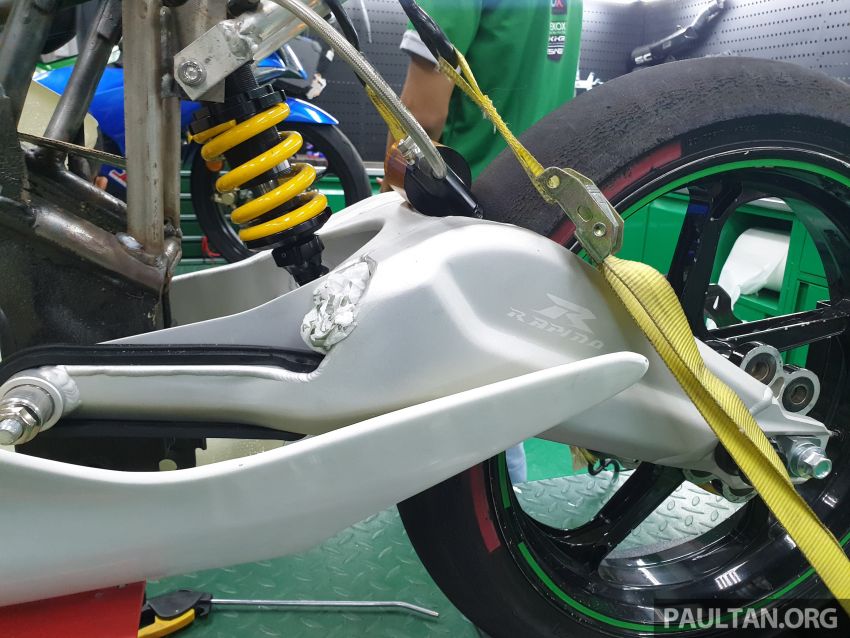 TKKR Racing’s Moto 3 Y15ZR prototype takes shape 1232862