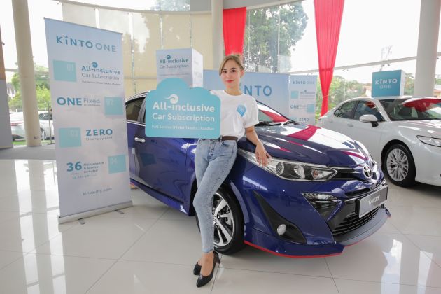 Toyota lancarkan program langganan kenderaan Kinto One di M’sia; ansuran tetap dari RM1,678 untuk Yaris