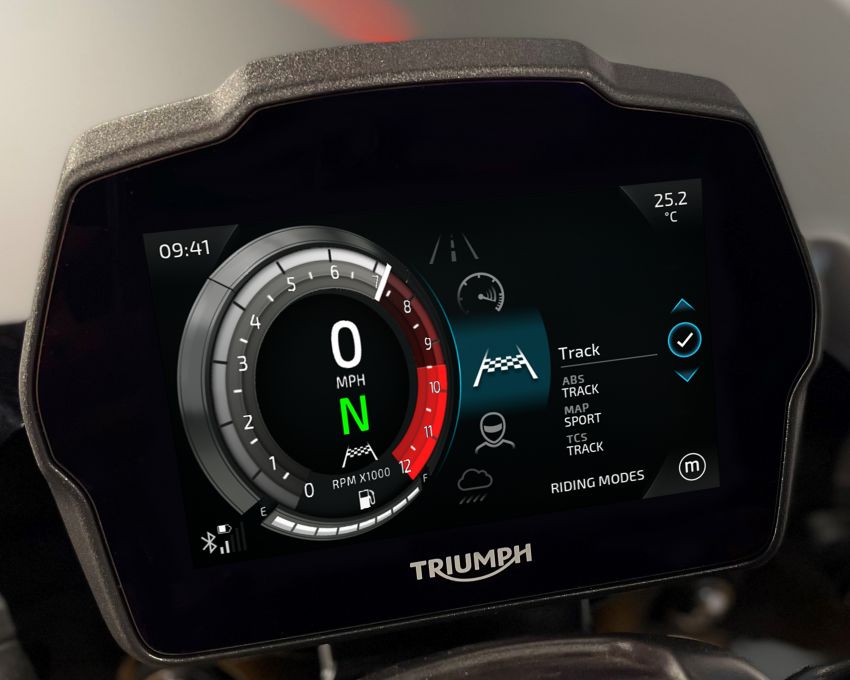 Triumph Speed Triple 1200 RS 2021 diperkenal – semua bahagian diperbaharui, enjin 1,160 cc 180 PS 1239908