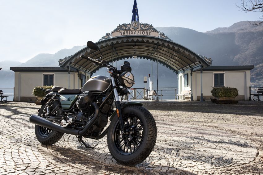 Moto Guzzi celebrates 100th anniversary in 2021  – Moto Guzzi V7, V9 and V85TT in centennial livery 1238345