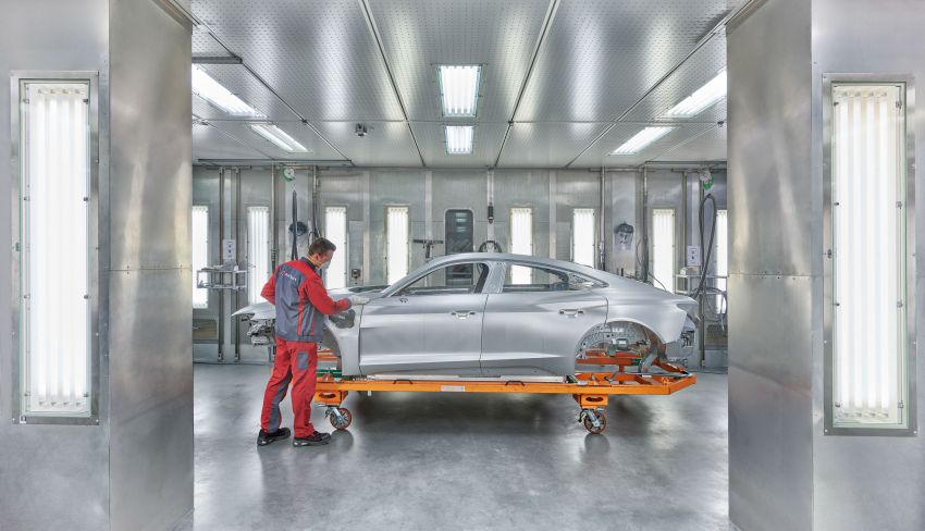 2021 Audi e-tron GT quattro, RS e-tron GT debut – two motors, up to 646 PS, 0-100 in 3.3 secs; 487 km range 1246711