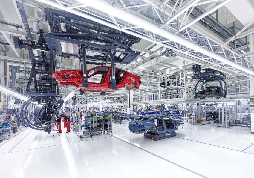 2021 Audi e-tron GT quattro, RS e-tron GT debut – two motors, up to 646 PS, 0-100 in 3.3 secs; 487 km range Image #1246722