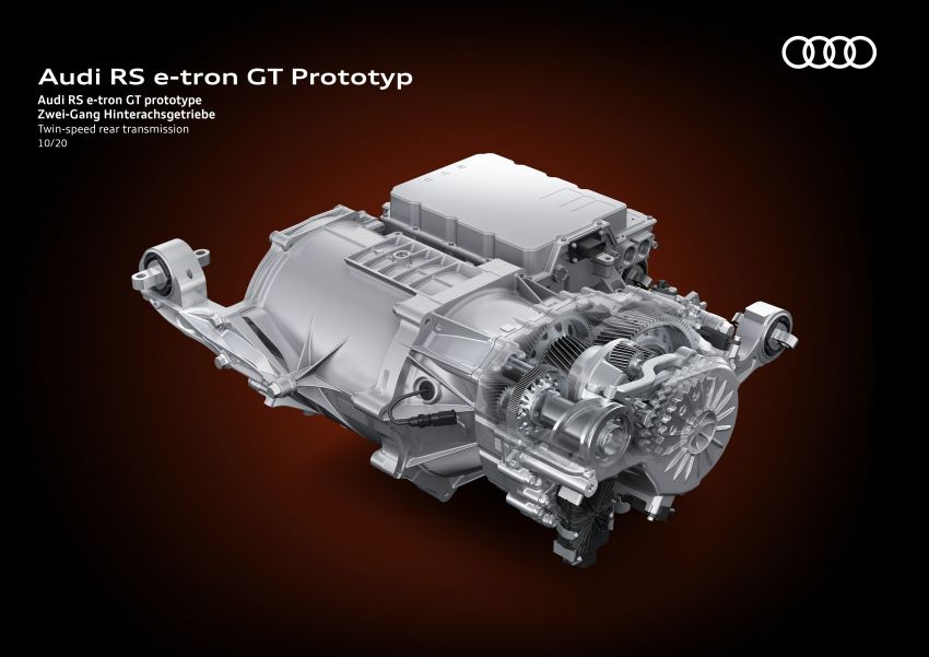2021 Audi e-tron GT quattro, RS e-tron GT debut – two motors, up to 646 PS, 0-100 in 3.3 secs; 487 km range Image #1246657