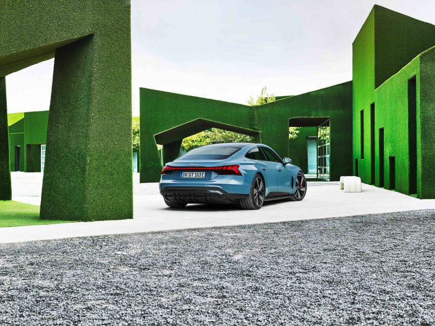 2021 Audi e-tron GT quattro, RS e-tron GT debut – two motors, up to 646 PS, 0-100 in 3.3 secs; 487 km range Image #1246417