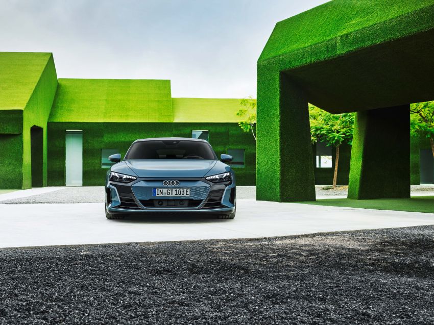 2021 Audi e-tron GT quattro, RS e-tron GT debut – two motors, up to 646 PS, 0-100 in 3.3 secs; 487 km range 1246419