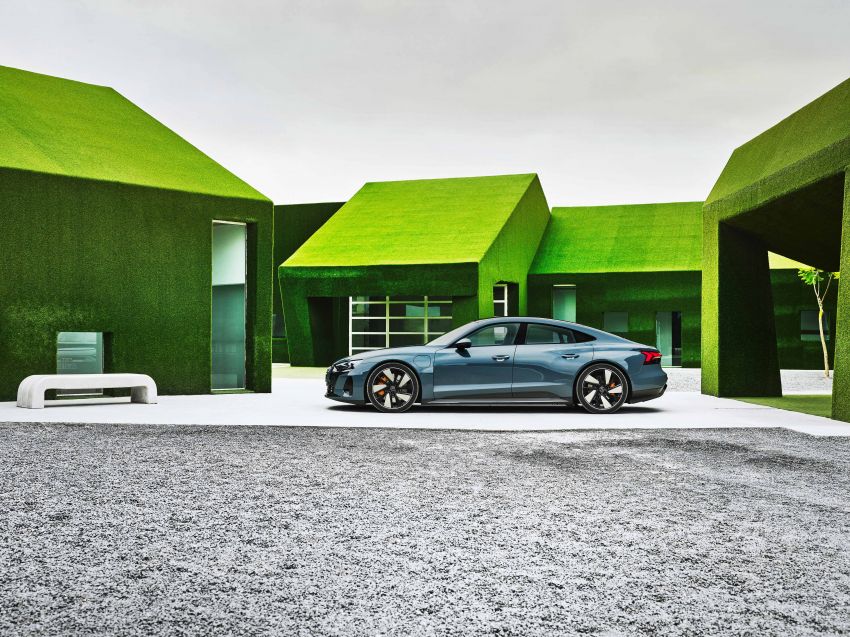 2021 Audi e-tron GT quattro, RS e-tron GT debut – two motors, up to 646 PS, 0-100 in 3.3 secs; 487 km range Image #1246420