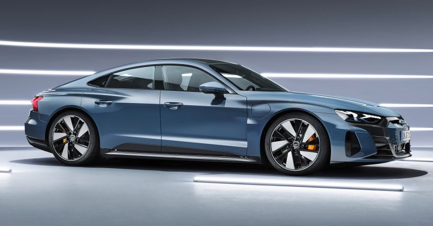 2021 Audi e-tron GT quattro, RS e-tron GT debut – two motors, up to 646 PS, 0-100 in 3.3 secs; 487 km range 1246424