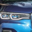 G07 BMW X7 previewed in CKD form – sole xDrive40i Design Pure Excellence variant; RM708,000 estimated
