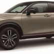 2022 Honda HR-V revealed – angular design, revised interior, new e:HEV hybrid model, improved Sensing