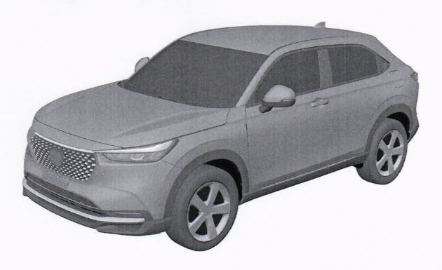 2021 Honda HR-V – 3rd-gen patent drawings emerge