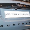 MINI Countryman F60 <em>facelift</em> 2021 dilancarkan di M’sia – Cooper S dan Cooper SE PHEV, RM244k hingga 254k