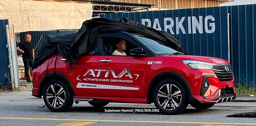 SPYSHOTS: Perodua Ativa sighted with GearUp kit 1255550