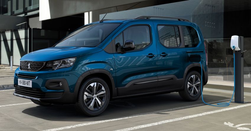 2021 Peugeot e-Rifter debuts – electric seven seater, up to 275 km of range; 4,000 litres of boot space! 1248546
