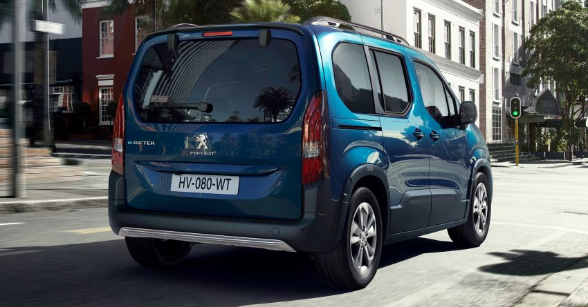 2021 Peugeot e-Rifter debuts – electric seven seater, up to 275 km of range; 4,000 litres of boot space! 1248556