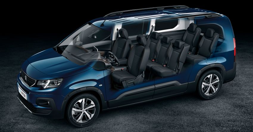 2021 Peugeot e-Rifter debuts – electric seven seater, up to 275 km of range; 4,000 litres of boot space! 1248547