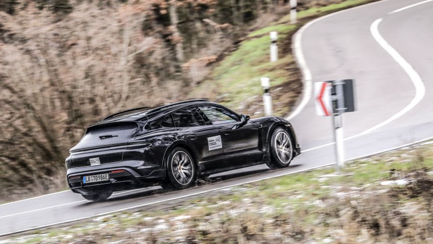 2021 Porsche Taycan Cross Turismo to debut soon – nearly 1 mil test kilometres done; off-road capable! 1253779