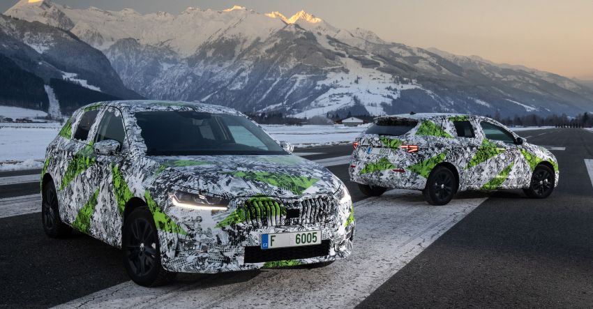 Fourth-gen Skoda Fabia details revealed – five petrol engine variants, up to 950 km fuel range; Travel Assist 1254534