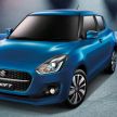 2021 Suzuki Swift facelift launched in Thailand – two 1.2L CVT variants; 83 PS, 108 Nm; priced from RM75k