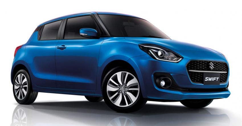 2021 Suzuki Swift facelift launched in Thailand – two 1.2L CVT variants; 83 PS, 108 Nm; priced from RM75k 1244016