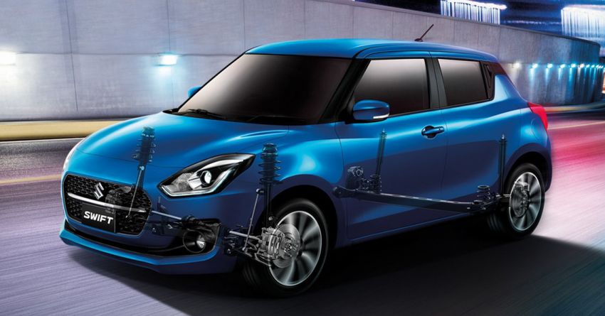 2021 Suzuki Swift facelift launched in Thailand – two 1.2L CVT variants; 83 PS, 108 Nm; priced from RM75k 1244048