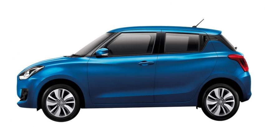 2021 Suzuki Swift facelift launched in Thailand – two 1.2L CVT variants; 83 PS, 108 Nm; priced from RM75k 1244018
