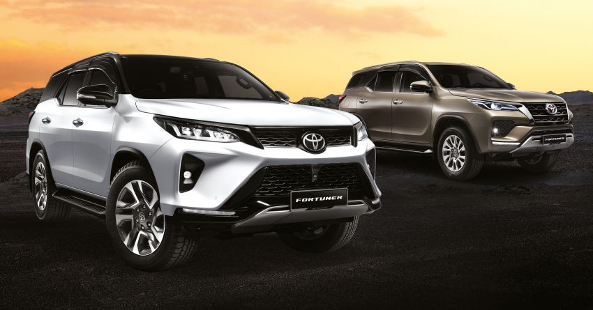 Toyota Fortuner 2021 <em>facelift</em> dilancarkan di Malaysia — tiga varian, dengan TSS & AEB, harga dari RM172k 1243102