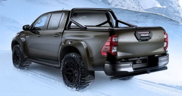 Toyota Hilux AT35 2021 diperkenalkan di UK — ubah suai kustom oleh Arctic Trucks untuk off-road ekstrim