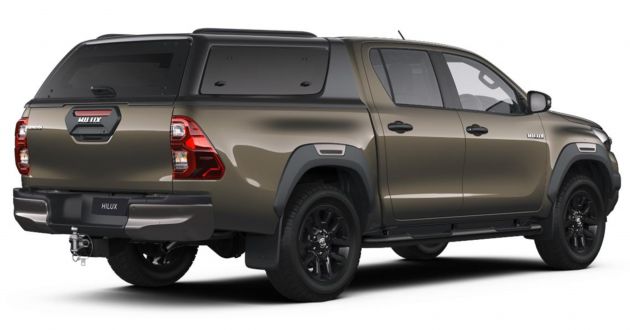 2021 Toyota Hilux gets up to 40 accessories in the UK