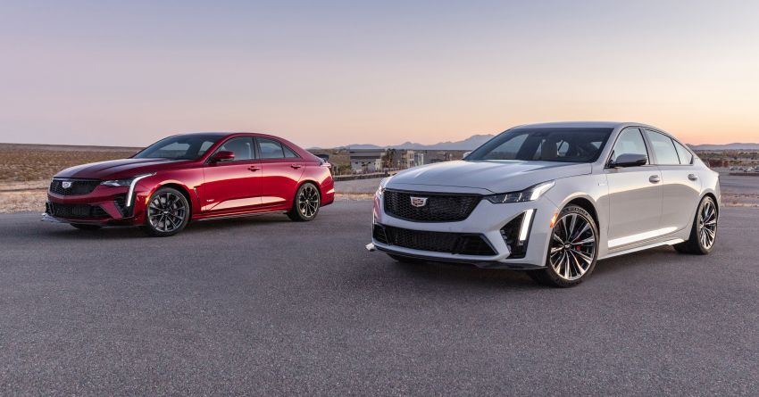 2022 Cadillac CT4-V and CT5-V Blackwing shown ahead of official debut – limited to 250 units each 1242372