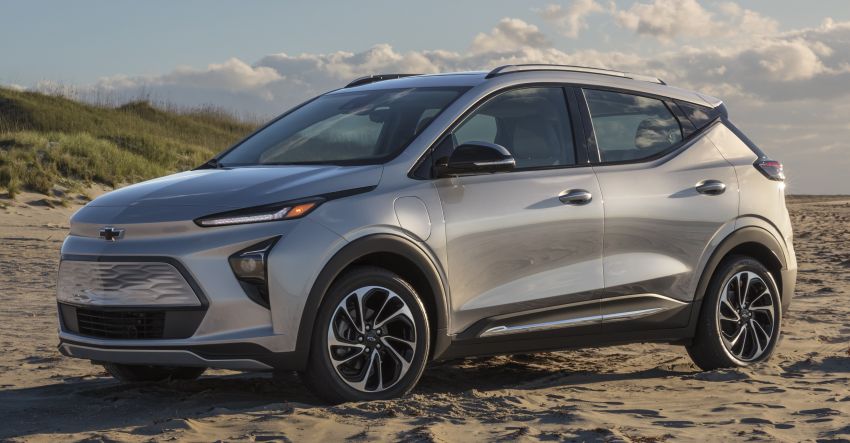 2022 Chevrolet Bolt EV, EUV unveiled; 200 hp/360 Nm motor, battery range from 402 km, one-pedal driving 1247764