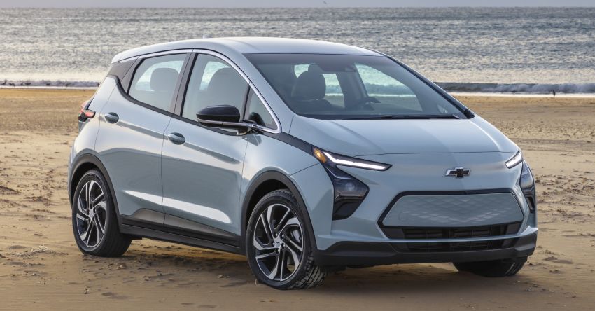2022 Chevrolet Bolt EV, EUV unveiled; 200 hp/360 Nm motor, battery range from 402 km, one-pedal driving 1247744