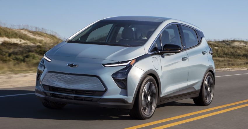 2022 Chevrolet Bolt EV, EUV unveiled; 200 hp/360 Nm motor, battery range from 402 km, one-pedal driving 1247749
