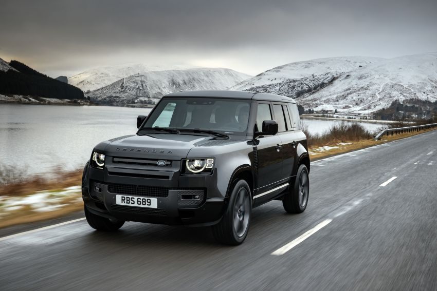 2022 Land Rover Defender V8 – 525 PS, 625 Nm; model range gets optional 11.4-inch touchscreen upgrade 1253684