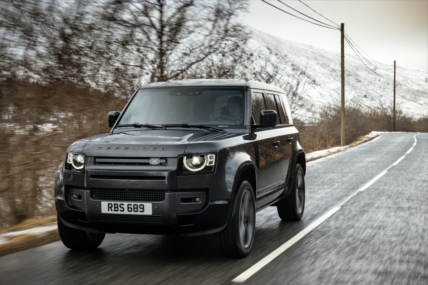 2022 Land Rover Defender V8 – 525 PS, 625 Nm; model range gets optional 11.4-inch touchscreen upgrade 1253682