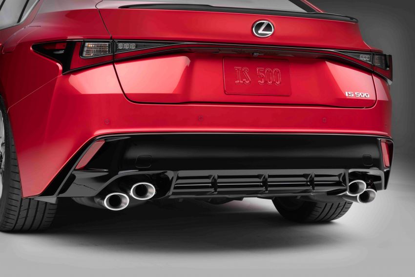Lexus IS 500 F Sport Performance – enjin V8 5.0L 472 hp, pacuan roda belakang, 0-96 km/j dalam 4.5 saat 1252333