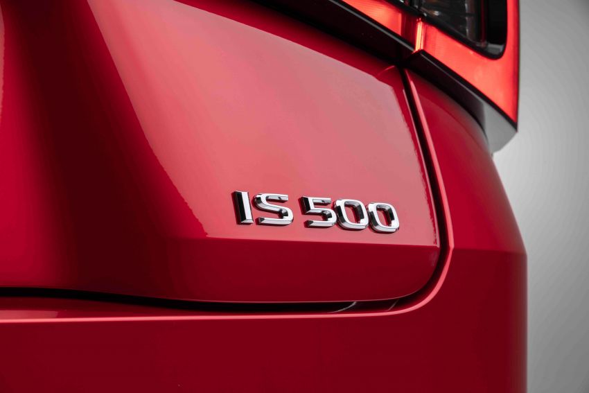 Lexus IS 500 F Sport Performance – enjin V8 5.0L 472 hp, pacuan roda belakang, 0-96 km/j dalam 4.5 saat 1252314