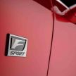 Lexus IS 500 F Sport Performance – enjin V8 5.0L 472 hp, pacuan roda belakang, 0-96 km/j dalam 4.5 saat