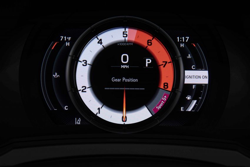 Lexus IS 500 F Sport Performance – enjin V8 5.0L 472 hp, pacuan roda belakang, 0-96 km/j dalam 4.5 saat 1252289