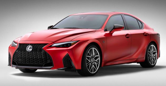 Lexus IS 500 F Sport Performance – enjin V8 5.0L 472 hp, pacuan roda belakang, 0-96 km/j dalam 4.5 saat