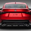Lexus IS 500 F Sport Performance – enjin V8 5.0L 472 hp, pacuan roda belakang, 0-96 km/j dalam 4.5 saat