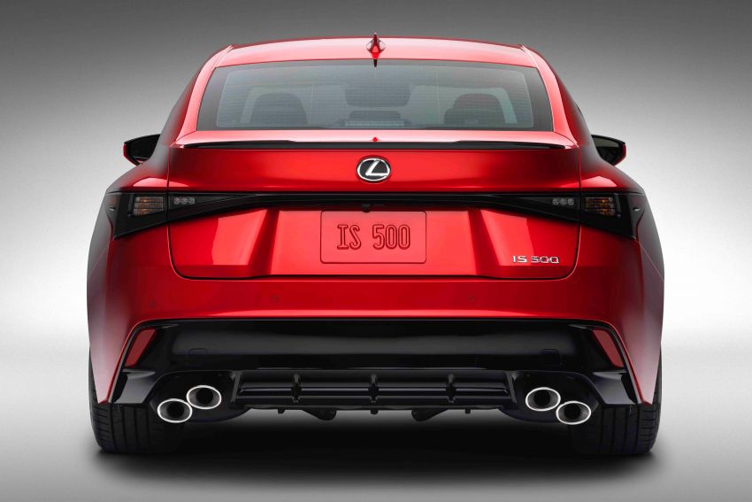 Lexus IS 500 F Sport Performance – enjin V8 5.0L 472 hp, pacuan roda belakang, 0-96 km/j dalam 4.5 saat 1252306