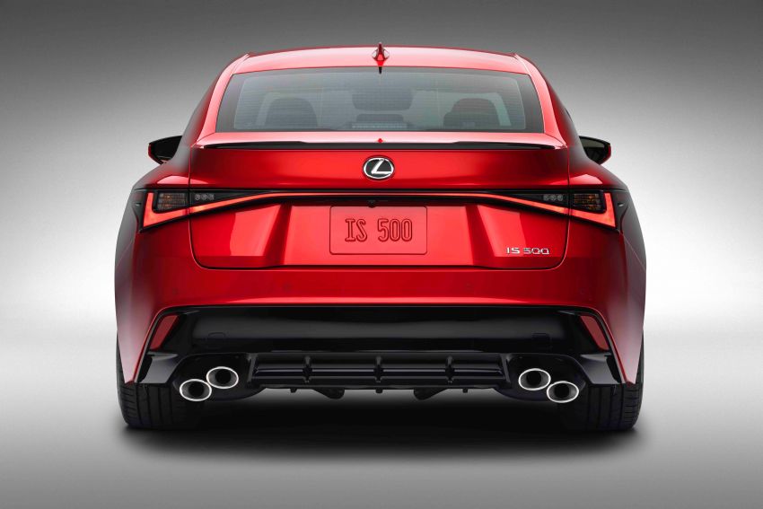 Lexus IS 500 F Sport Performance – enjin V8 5.0L 472 hp, pacuan roda belakang, 0-96 km/j dalam 4.5 saat 1252340
