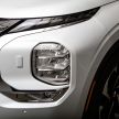Mitsubishi Outlander 2022 – lebih perincian didedah, guna enjin 2.5L & platform sama dengan Nissan X-Trail