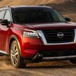 2022 Nissan Pathfinder now with 8 seats, 9-speed auto